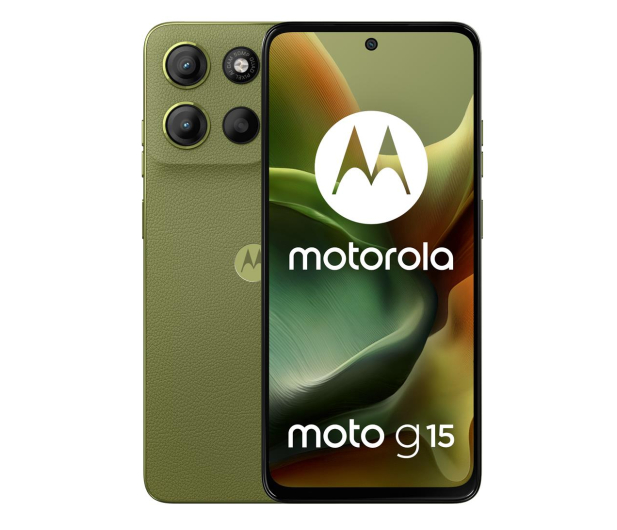 Motorola moto g15 8/128GB Iguana Green + Ładowarka 33W - 1373078 - zdjęcie 2